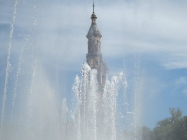 The Plaza de España, 