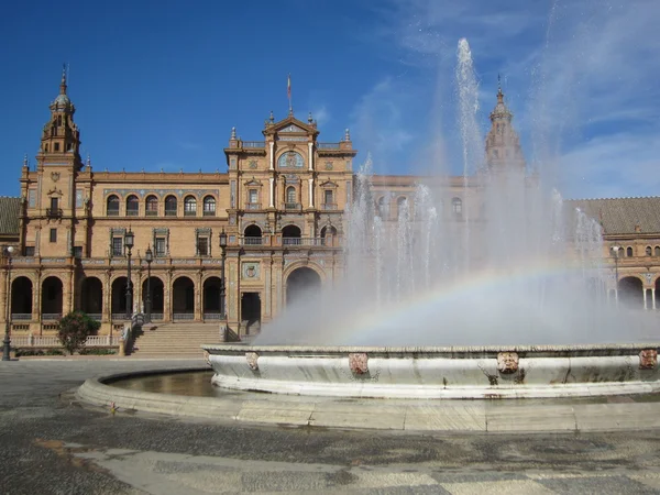 The Plaza de España, "Spain Square". — ストック写真