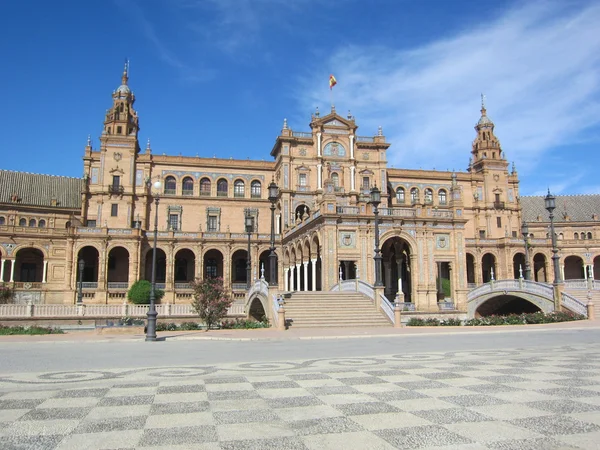 The Plaza de España, "Spain Square". — ストック写真