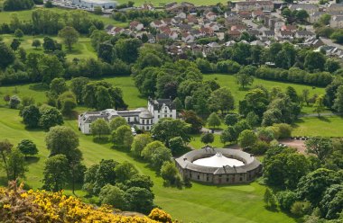 Edinburgh Üstten Görünüm
