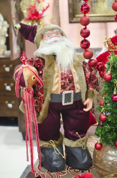 Weihnachtsmann-Figur — Stockfoto