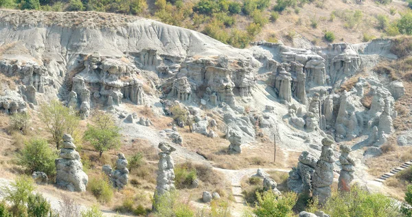 Κοιλάδα πετρών κούκλες, Μακεδονία, — Φωτογραφία Αρχείου