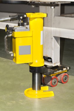 Hidrolik zemin jack kaldırma