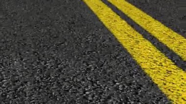 dubbele lijn straat weg station - lus,