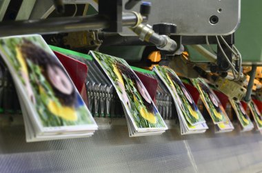 broşür ve süreç dikiş dergisi