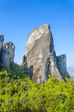 Manastırda Meteora dağ, Yunanistan