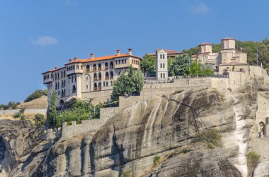 Manastırda Meteora dağ, Yunanistan