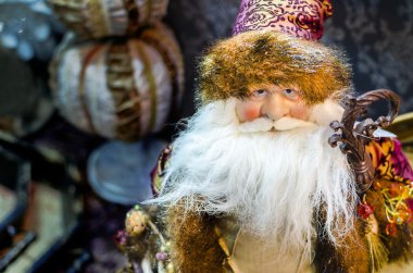 Noel Baba Noel heykeli