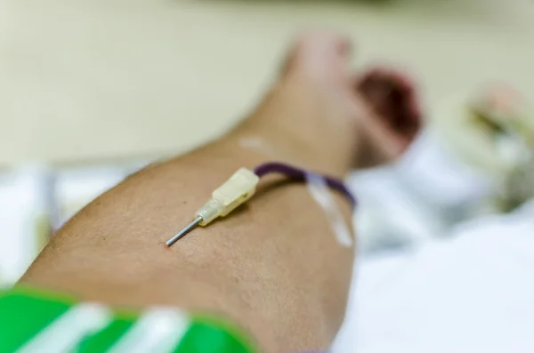 Donazione di sangue — Foto Stock