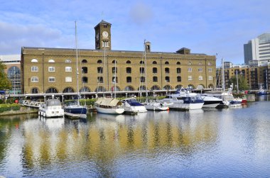 St katharine dock Londra'da