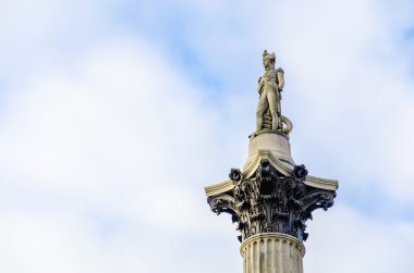 Londra Amiral nelson heykeli