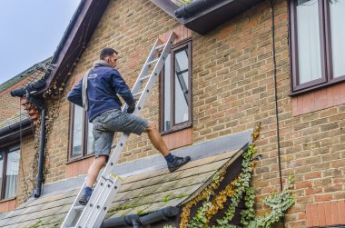 eski Londra house geleneksel pencere işgal Temizleme