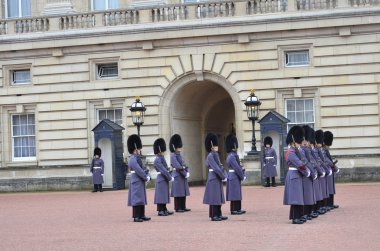 buckingham Sarayı Londra Muhafız değiştirme