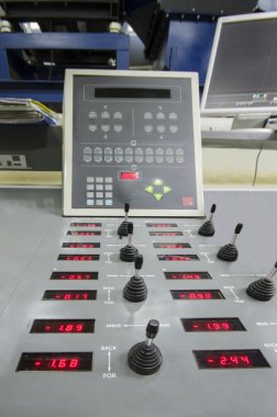 Ofset baskı makinesi kayıt kontrol ünitesi roto