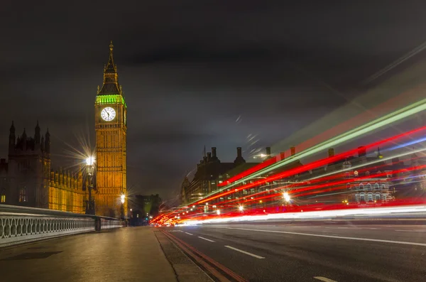 Londen 's nachts — Stockfoto