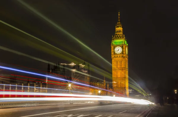 Trafik i london — Stockfoto