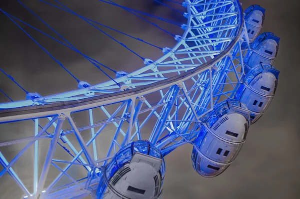 Eye panoramic wheel close up — Stock Photo, Image