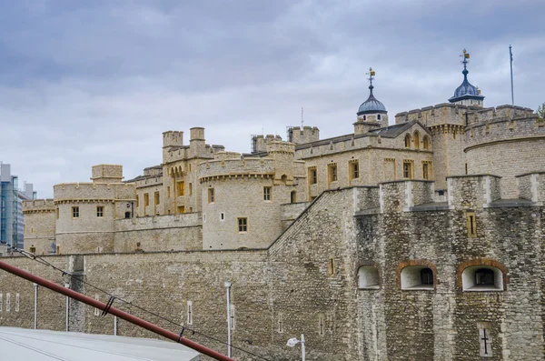 The Tower of London, medieval castle and prison — Stock Photo, Image