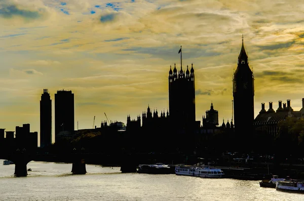 Coucher de soleil à Londres — Photo