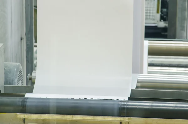 Imprensa de impressão offset webset grande — Fotografia de Stock