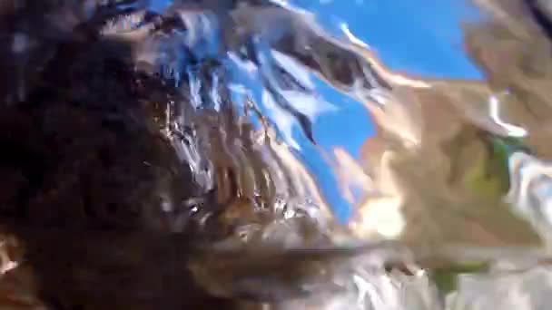 Air Semprotan berembus — Stok Video