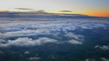 sunrise, europa üzerinde hava