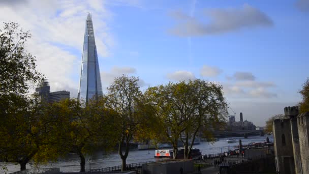 Paisaje de Londres — Vídeo de stock