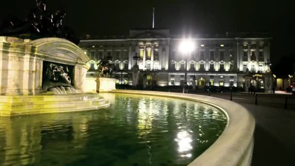 Palácio de Buckingham em Londres — Vídeo de Stock