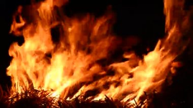 ateş gerçek yanık ateş yakmak