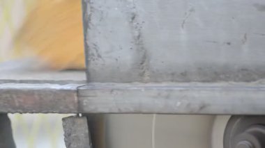 Blade ahşap ahşap el ile kesme gördüm