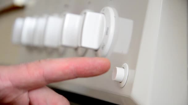 Allumage du poêle à gaz 