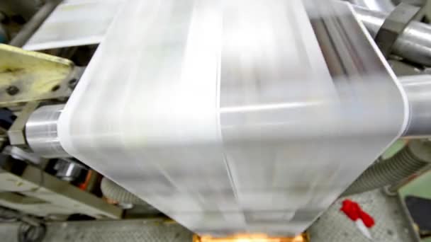 인쇄소 활판 인쇄 기계 — 비디오