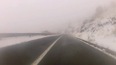 tehlikeli yoldan sonra motorcu