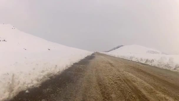 Bergfahren — Stockvideo