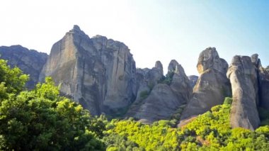 kayalıklarla meteora, Yunanistan