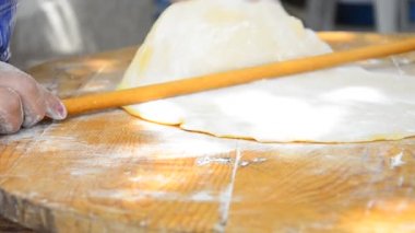 tanımlama bilgileri baklava hamur pizza makarna burek için haddeleme büyükanne Pastalar