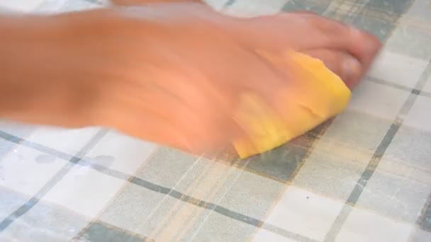 Preparación de la comida tradicional italiana , — Vídeos de Stock