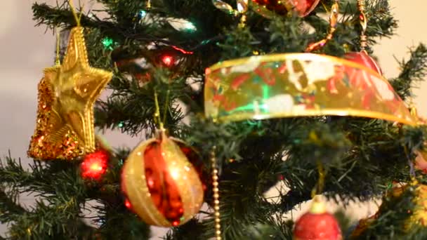 Árvore Natal — Vídeo de Stock