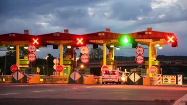 Otoban araba ödeme bilançosu