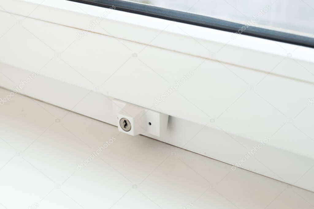 Lock on the windows inside for home protection