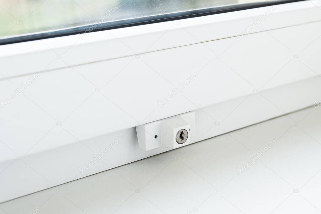Lock on the windows inside for home protection