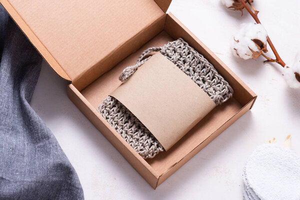 Утилизируемая упаковка, партонная упаковка для нулевых отходов 