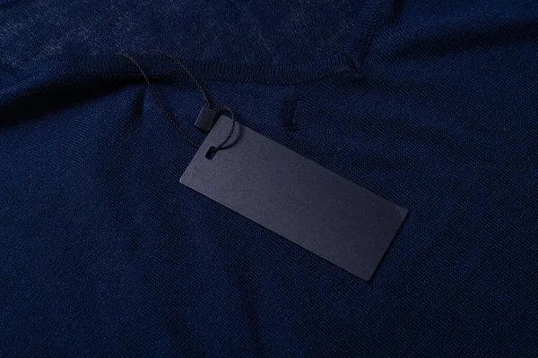 Blue Clothing Tag, Fabric Label,