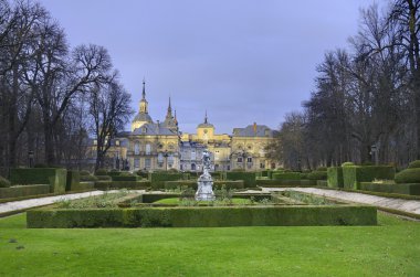 segovia İspanya La granja de san ettiler Kraliyet Sarayı.