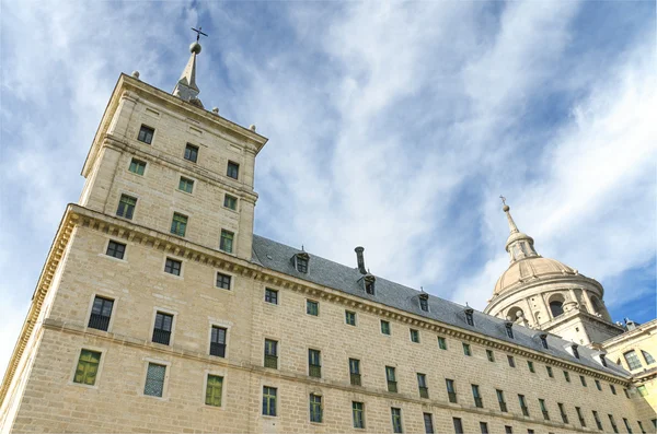 Královský klášter San Lorenza de el Escorial. Madrid, Španělsko. — Stock fotografie