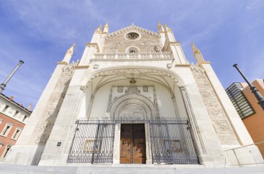 san jeronimo, madrid Kilisesi. Madrid, İspanya ünlü dönüm noktası.