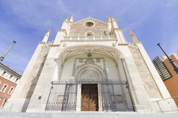 Kostel san jeronimo, madrid. slavný orientační bod v Madridu, Španělsko. — Stock fotografie