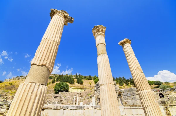 Efes Türkiye 'deki antik kalıntılar — Stok fotoğraf