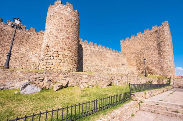 Medieval Walls Plasencia Extremadura Spain High Quality Photo — Stock Photo, Image