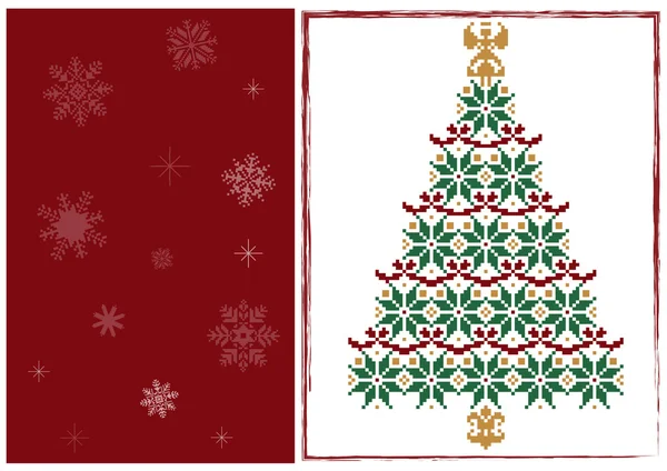 Carte de Noël — Image vectorielle